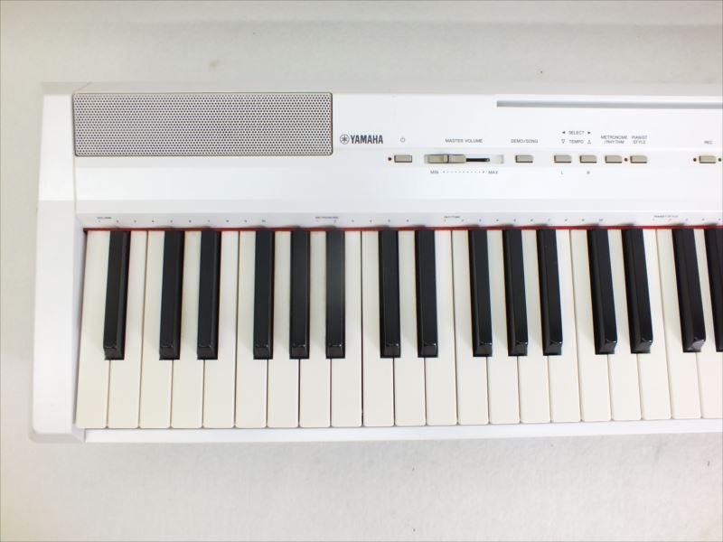 ♪ YAMAHA ヤマハ P-105WH キーボード 中古 現状品 230911A1151_画像2