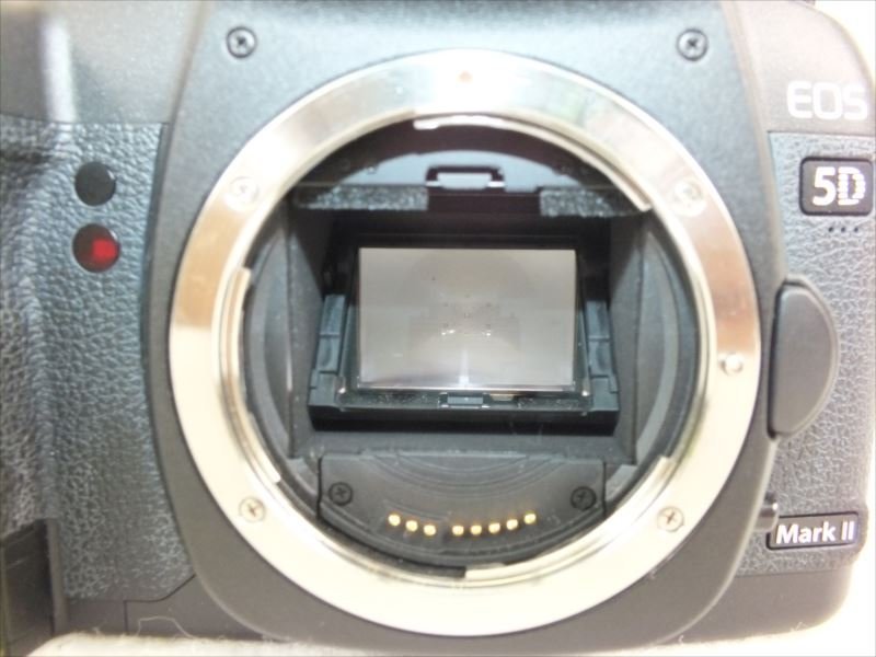 ♪ Canon キャノン EOS 5D Mark II デジタル一眼レフ 取扱説明書有り 元箱付き 中古 現状品 231111H2362_画像6