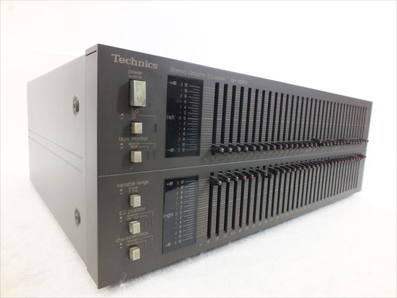 ♪ Technics テクニクス SH-8065 イコライザー 中古 現状品 231111H2113_画像2