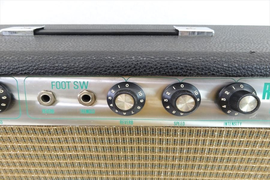 ▼ Guyatone グヤトーン REVERB COMBO GA-1030 銀パネ ギターアンプ 音出し確認済 中古現状品 231005H3057_画像4