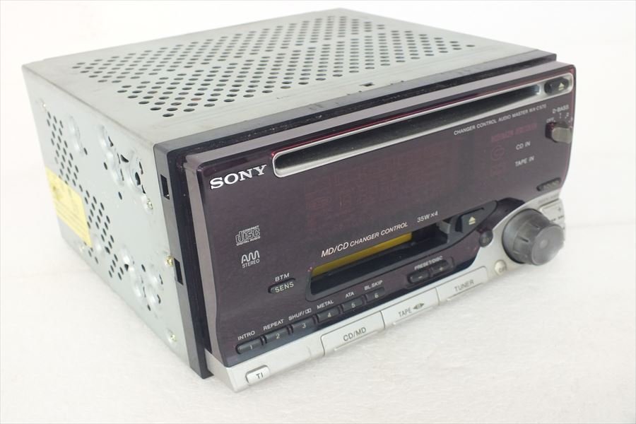 ■ SONY ソニー WX-C570 カーステレオ 中古 現状品 231102k6400_画像1