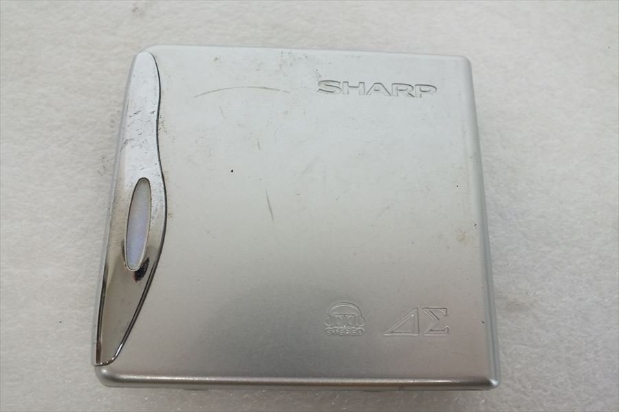 ■ SHARP シャープ MD-DS55 ポータブルMD 現状品 中古 231102K6312_画像1