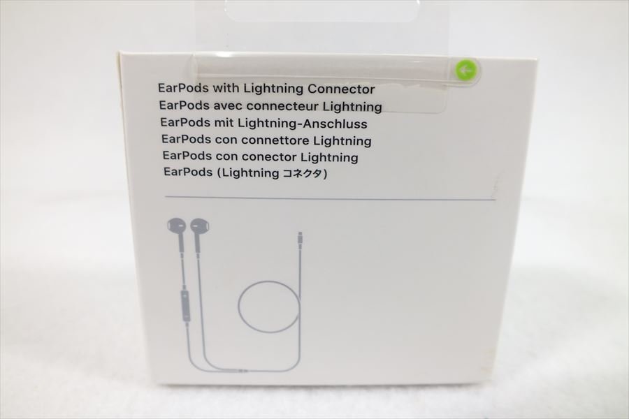 □ Apple アップル A1748 EarPods LightningConnector 元箱付き 中古 現状品 231001Y6654_画像4
