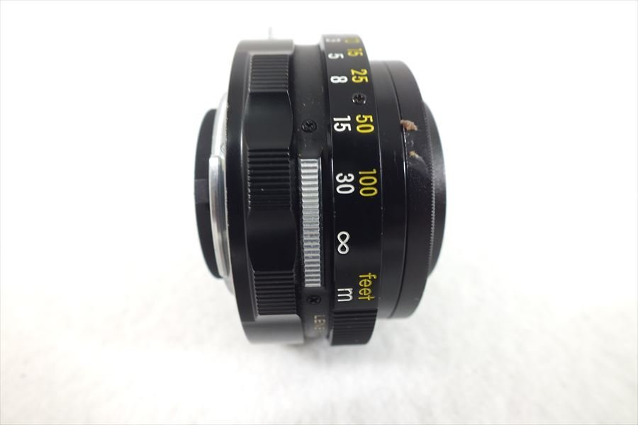 □ Nikon ニコン レンズ GN Auto NIKKOR 1:2.8 45mm シャッター切れOK 中古 現状品 231106H2235_画像5