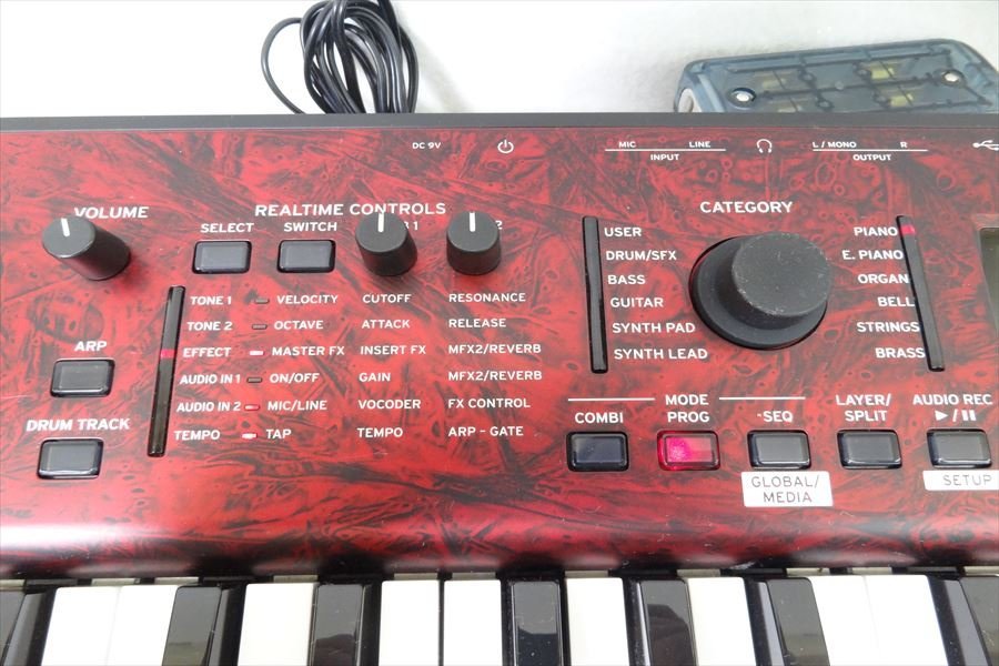 ▼ KORG コルグ KROSS2-61 シンセサイザー 中古 現状品 231005H3172_画像9