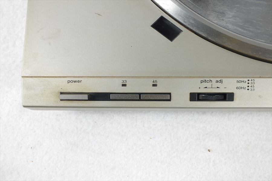 ★ Technics テクニクス SL-DL1 ターンテーブル 音出し確認済 中古 現状品 231101C4137_画像4