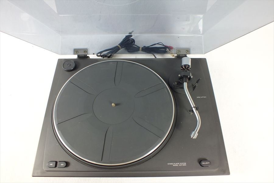 * Diango Jean goAUP-5500 turntable owner manual equipped sound out verification settled used present condition goods 231101C4143