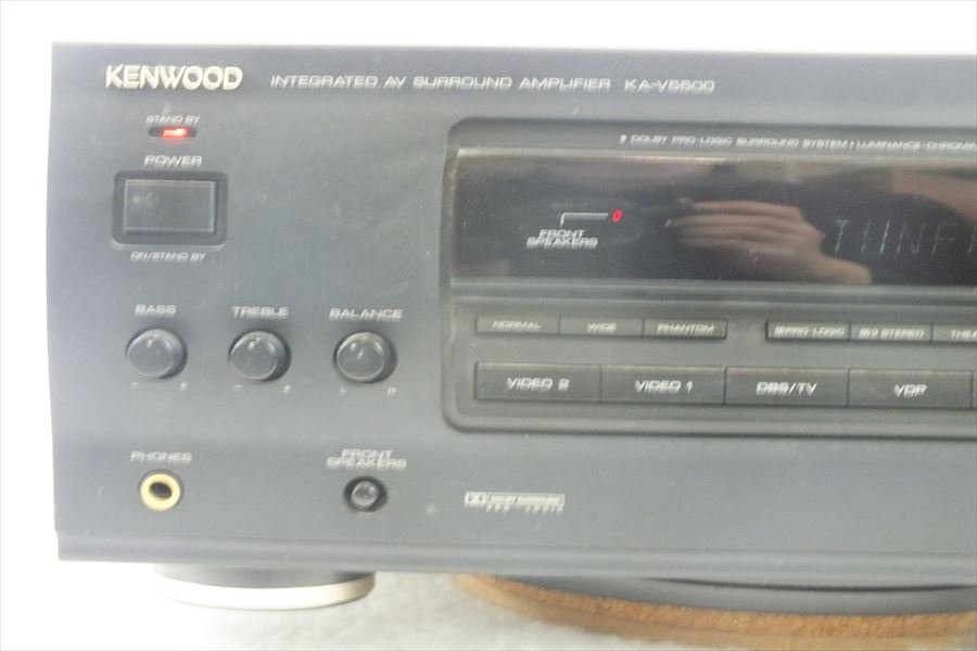 *KENWOOD Kenwood KA-V5500 amplifier used present condition goods 230307K4097