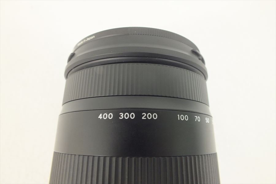 □ TAMRON タムロン レンズ 18-400ｍｍ3.5-6.3 Di II VC 取扱説明書有り 中古 現状品 231106G6325B_画像8