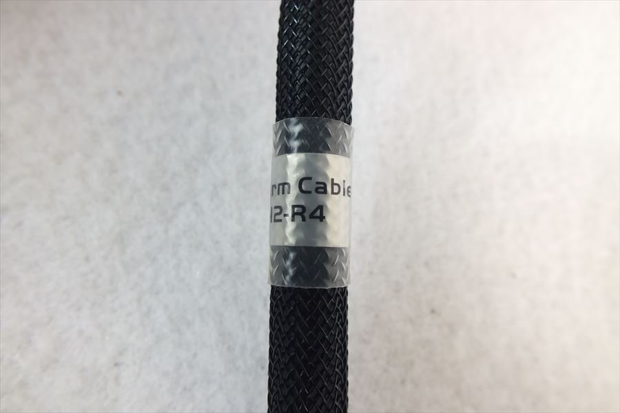 ◆ FURUTECH TONE ARM cable AG-12-R4 ケーブル 音出し確認済 中古 231109A1083_画像5