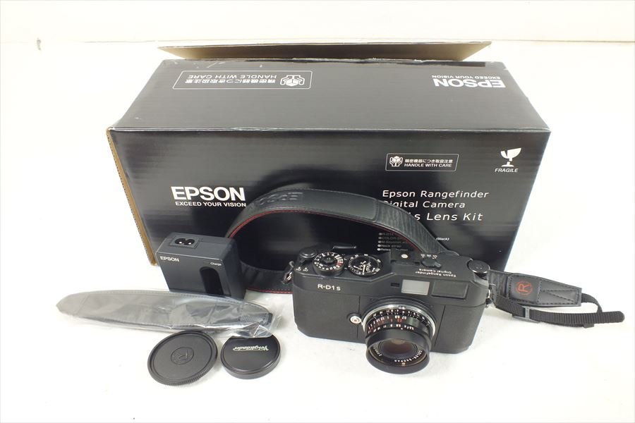 □ EPSON エプソン R-D1s デジタル一眼レフ COLOR-SKOPAR 28mm 3.5 元箱付き 中古 現状品 231106B5021A_画像1