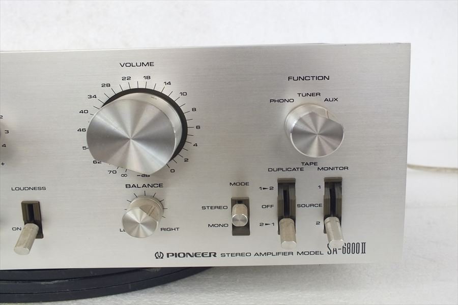 ■ PIONEER パイオニア SA-6800II アンプ 中古 現状品 231102k6097_画像4