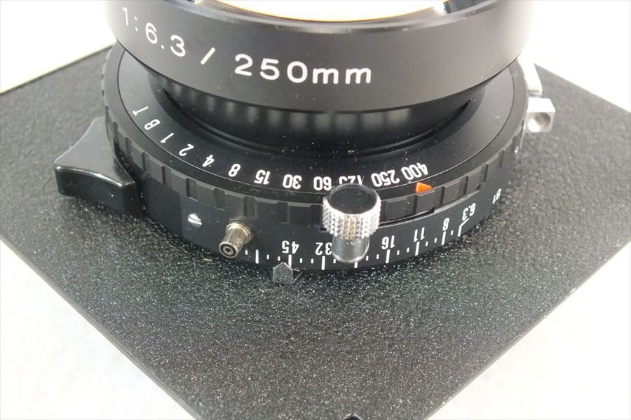 ◆ FUJI フジ レンズ CM FUJINON・W 1:6.3/250mm 中古現状品 231109G3566_画像4