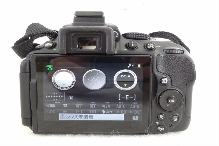 ▼ Nikon ニコン D5300 デジタル一眼レフ シャッター切れOK 中古 現状品 231105H3457A_画像7