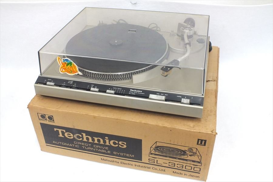 ◇ Technics テクニクス SL-3300 270C ターンテーブル レコード