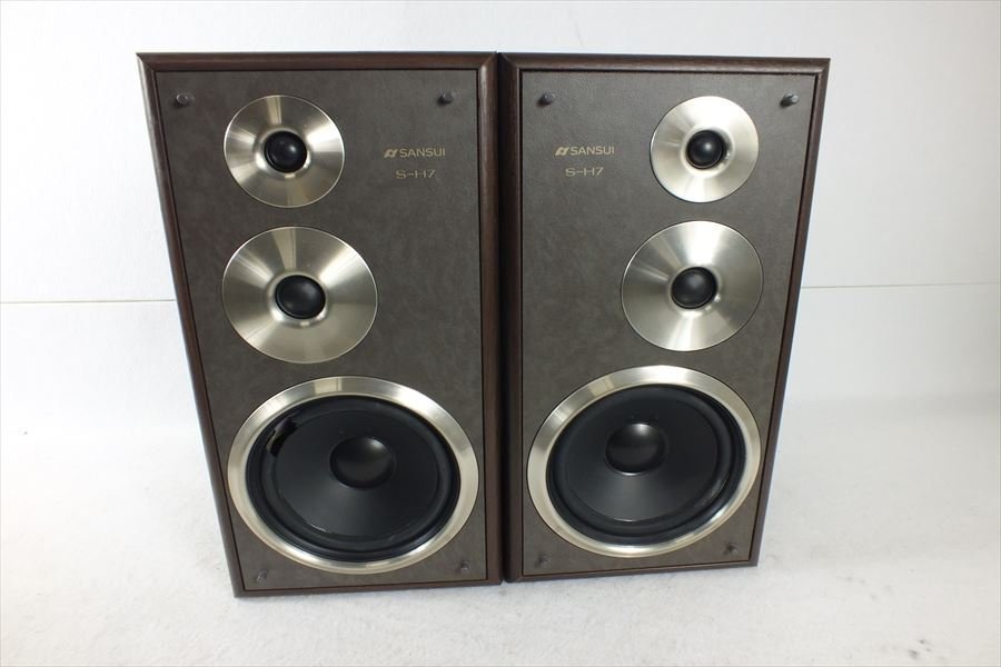 ★ SANSUI サンスイ D-H7 T-H7 CD-H7 A-H7 SC-H07 S-H7 システムコンポ 中古 現状品 231101B2319_画像10