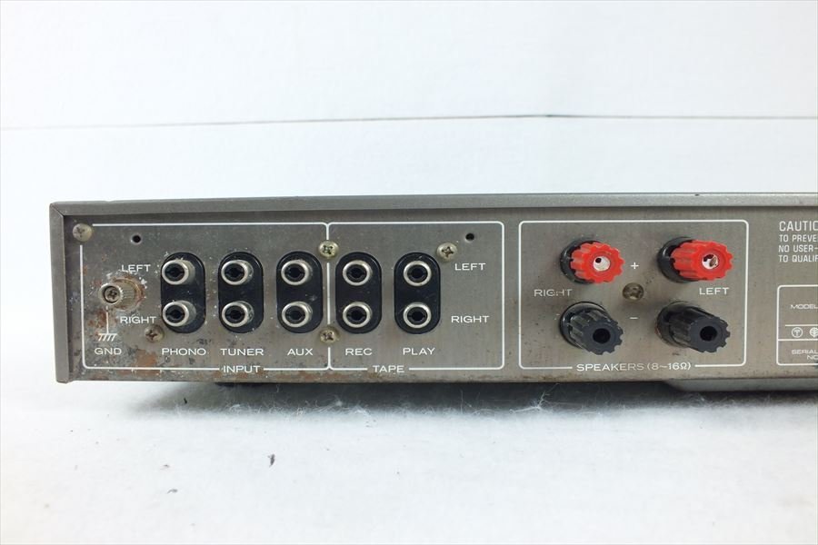 ★ TRIO トリオ KA-60 アンプ 中古 現状品 231101C4221_画像9