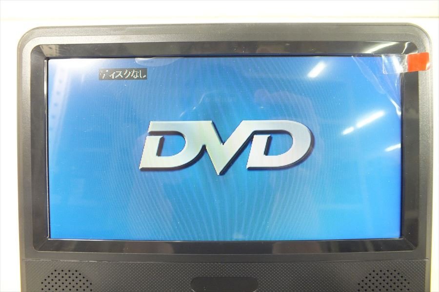 □ 夢グループ DT-PD7K2206C ポータブルDVDプレーヤー 取扱説明書有り 元箱付き ソフトケース付き 中古 231101N3045_画像3