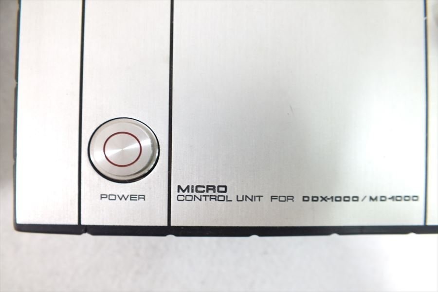 □ MICRO マイクロ精機 DDX-1000 ターンテーブル 中古 現状品 231106H2597_画像4