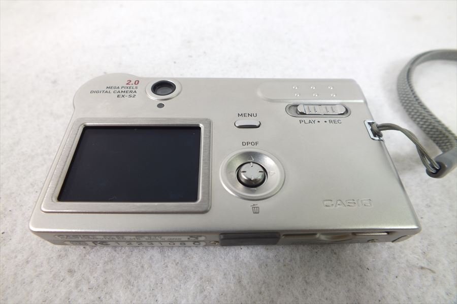 □ CASIO カシオ EX-S2 デジタルカメラ 取扱説明書有り ソフトケース付き 中古 現状品 231106H2618_画像4