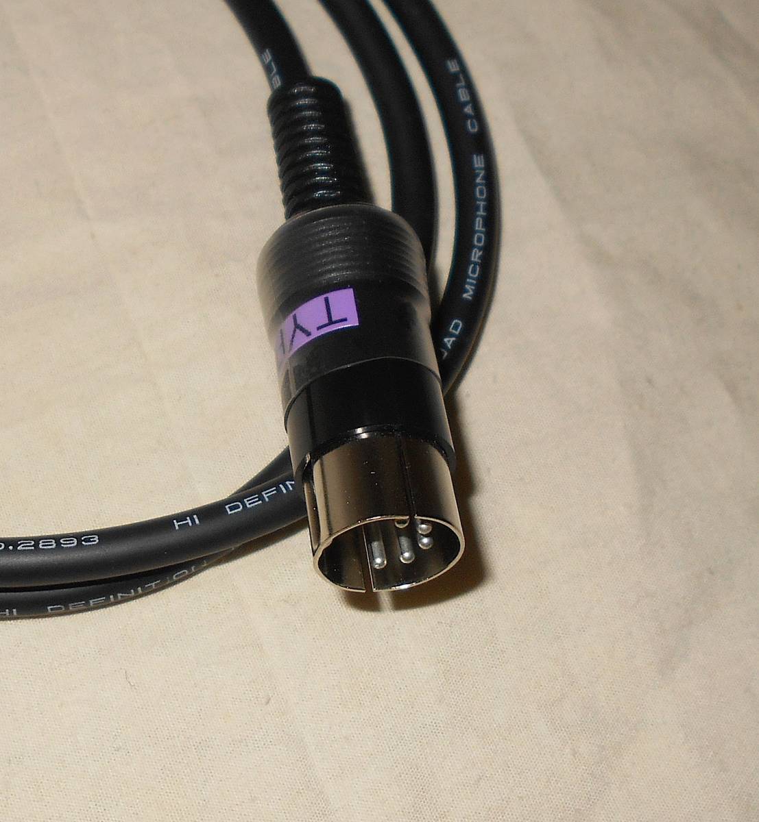 TYPE-B　MIDI Cable 37インチ（94cm）MIDIケーブル　mogami2893 MogamiCustomShop MCS_画像4