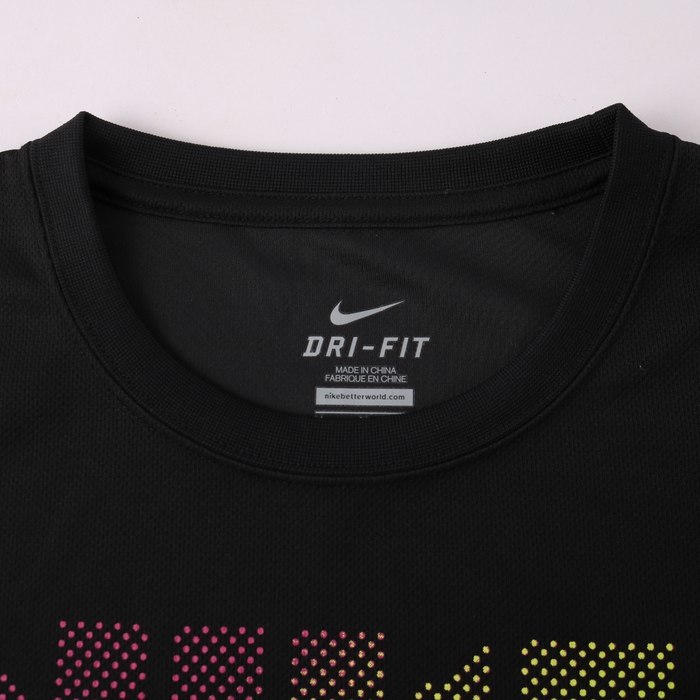 ナイキ 半袖Tシャツ ロゴT スポーツウエア ドライフィット レディース Mサイズ ブラック NIKE_画像4