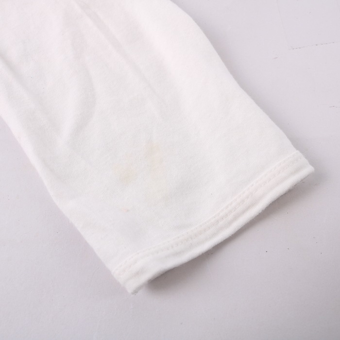 ヘリーハンセン 長袖Tシャツ 七分袖 花柄 スポーツウエア コットン レディース Sサイズ ホワイト HELLY HANSENの画像5