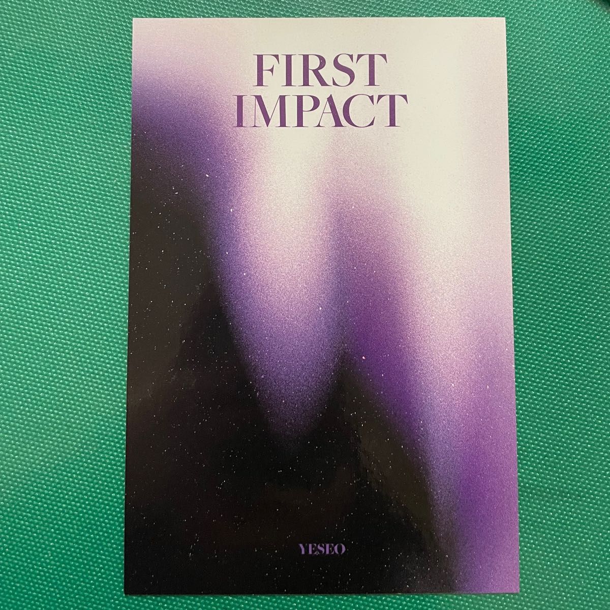 kep1er first impact photo card yeseo イェソ ケプラー フォトカード ファーストアルバム