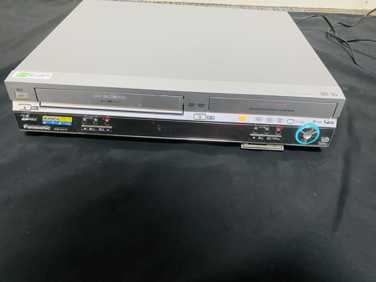 Panasonic パナソニック DMR-EH70V DVDレコーダー 家電 現状品_画像1