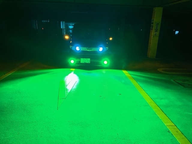 ディアブロイエロー ●超爆光　130W/34,500LM LEDフォグ H1 H8/H11/H16 HB4/H10/PSX26W H13 130W 車検対応　オーダー生産・1年保証_画像2