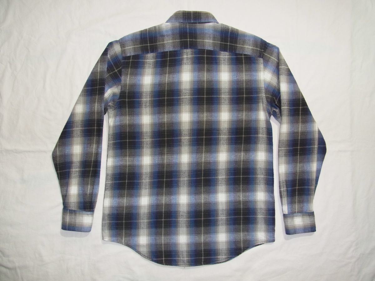 ☆ 80s ビンテージ ARROW オンブレ チェック ネルシャツ sizeS ☆ 80s ビンテージ ARROW オンブレ チェック ネルシャツ sizeS