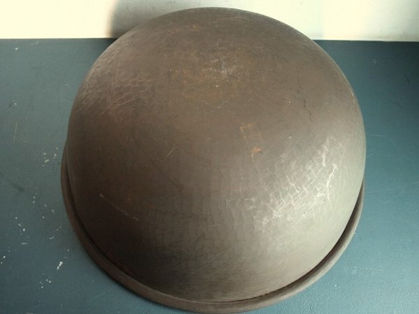 銅製の大きな槌目鍋　鍋　大型　銅製　こね鉢　餡練　製菓　調理器具　B3_画像3