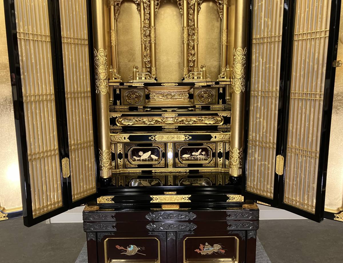 Yahoo!オークション - 【未使用展示品】金仏壇・一重屋根・金柱 Yahoo!オークション - 【未使用展示品】金仏壇・一重屋根・金柱