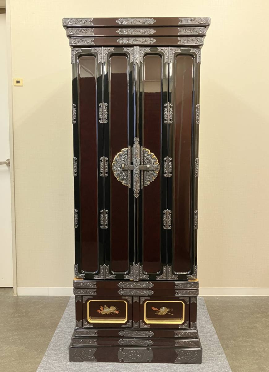 Yahoo!オークション - 【未使用展示品】金仏壇・二重屋根・黒柱 Yahoo!オークション - 【未使用展示品】金仏壇・二重屋根・黒柱