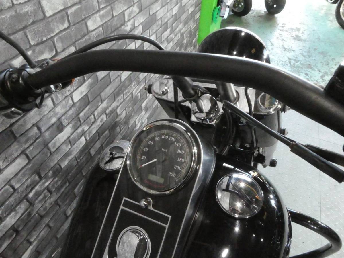 * Harley Davidson FLSTFB Fatboy low боковая сумка неоригинальный глушитель экран Osaka из большой запад association 