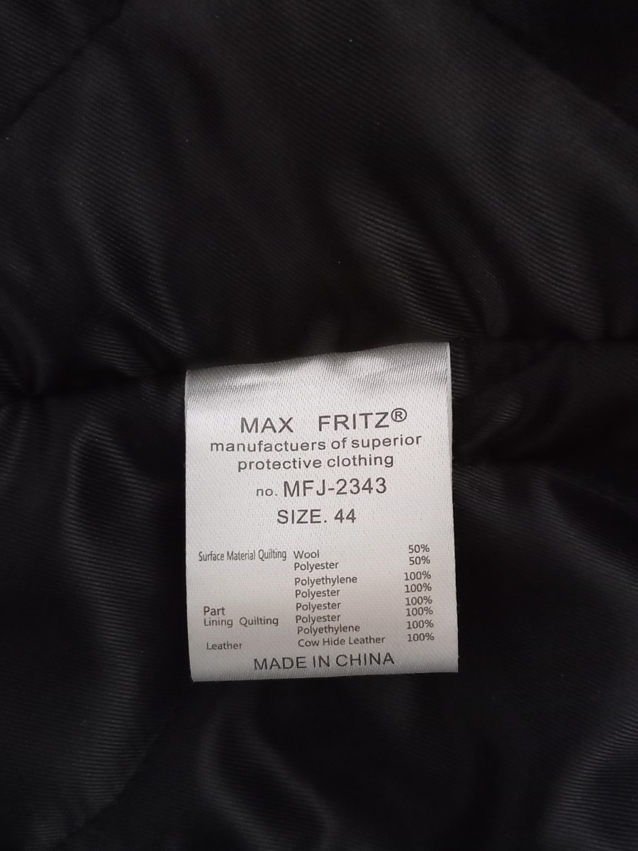 マックスフリッツ　MaxFritz　秋冬用　防寒　コンビネーションCPOジャケット　メンズ　44_画像3