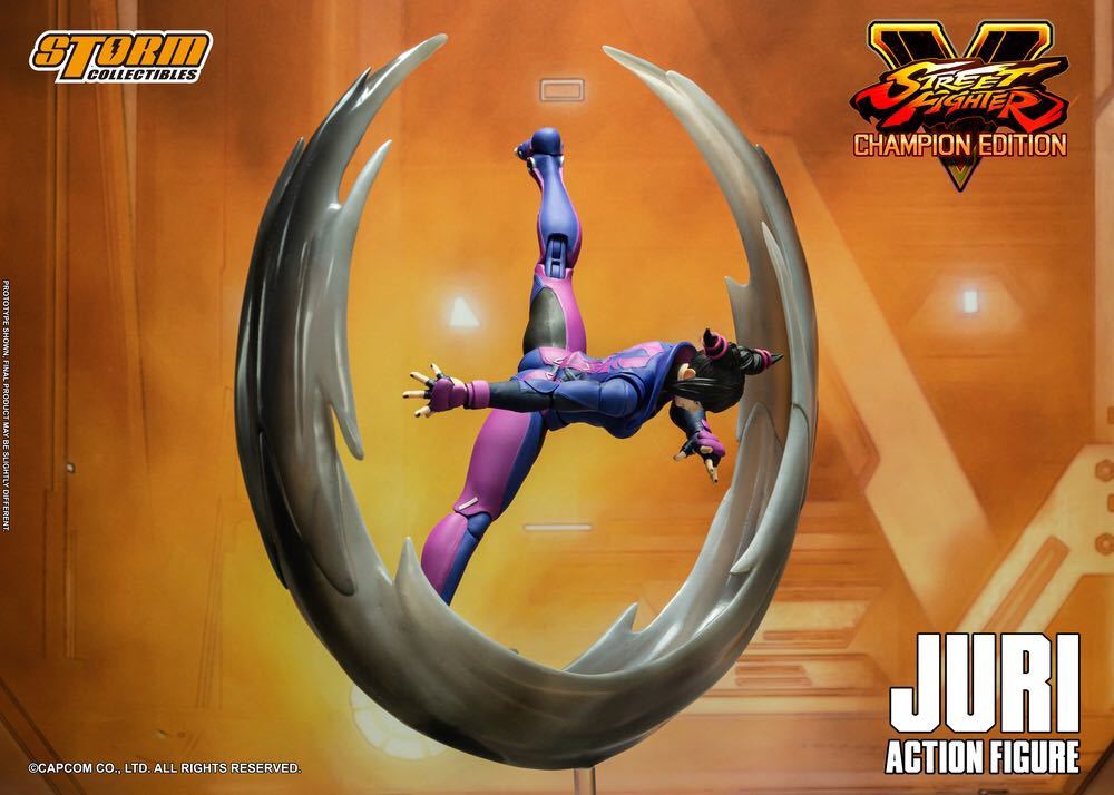 新品未開封Storm Collectibles ストリートファイターV ハン・ジュリ street fighter Juri 1/12(検バンダイ メディコム メディコス超像革命_画像2