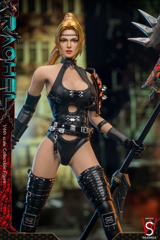 新品未開封 SWTOYS FS051 レイチェル RACHEL 1/6 フィギュア (検ホットトイズ 忍者侍 samurai ninjaデッドオアアライブ　DEAD OR ALIVE)_画像4