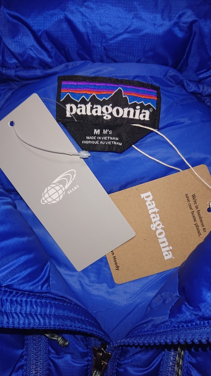 patagonia / Fitz Roy Down Hoodie BLUE MEDIUM_画像3