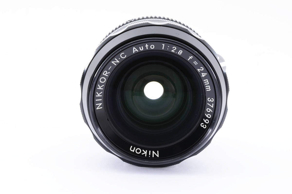 Nikon NIKKOR-N C Auto 24mm F2.8 Ai改 フード+ケース付 Nikon NIKKOR-N C Auto 24mm F2.8 Ai改 フード+ケース付