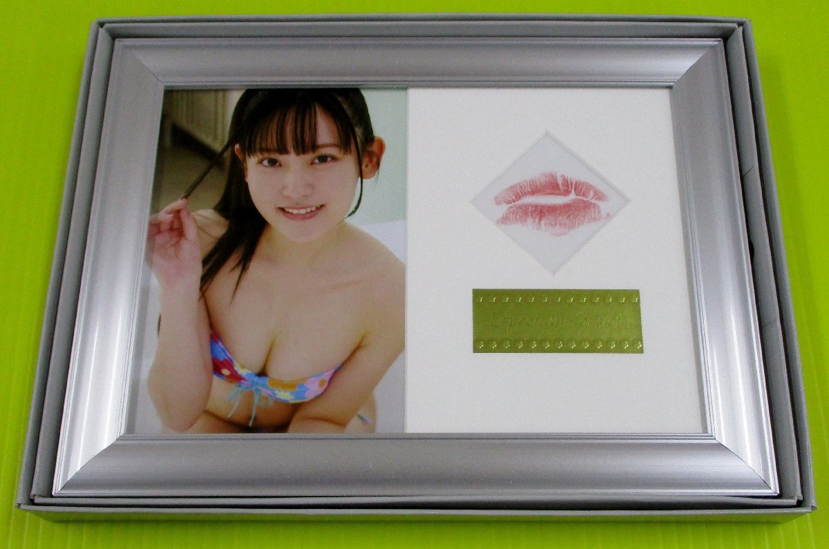 【林田百加Vol.2】生キス付きスペシャルフレーム1 トレーディングカード フォトフレーム_画像1