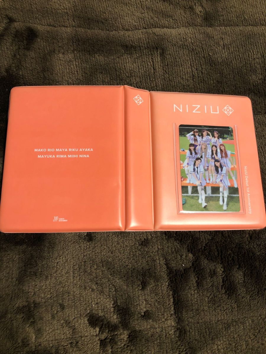 NiziU Debut 1st Anniversary Goods フォトカードケース　U 1周年記念グッズ