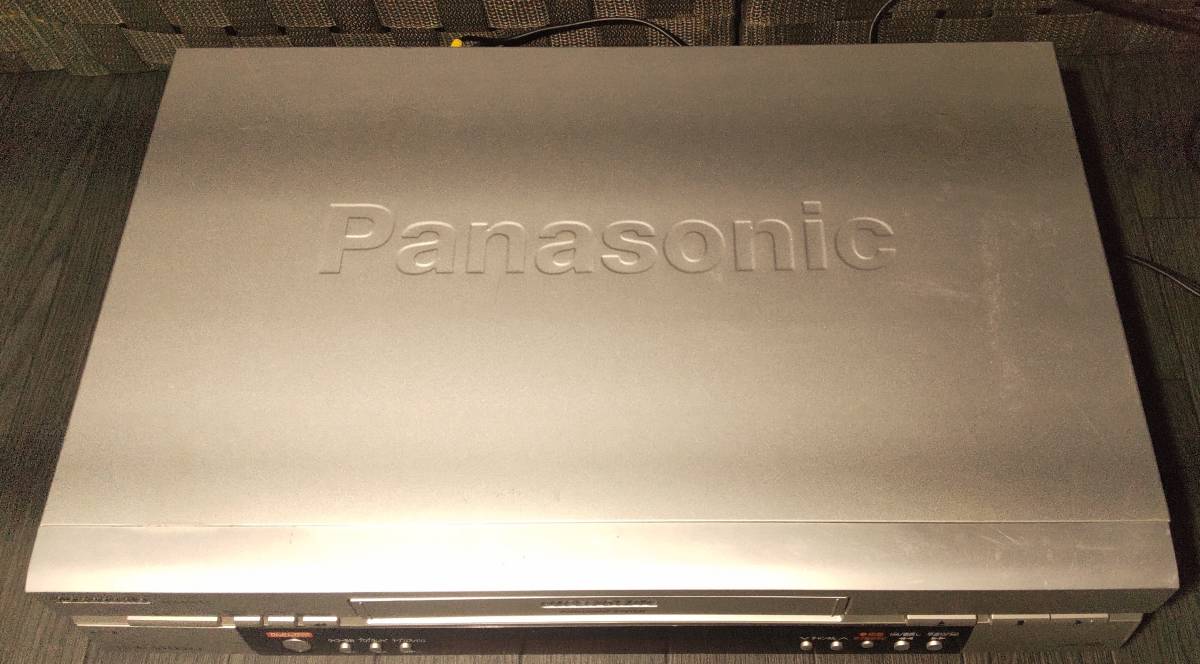 Panasonic パナソニック NV-HX11　ビデオデッキ VHS　2002年製　通電のみ確認　ジャンク_画像5