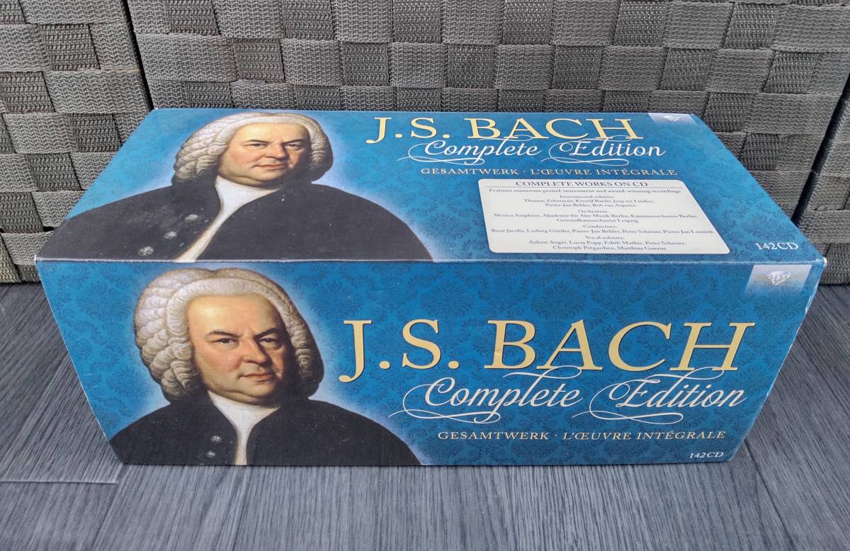 J.S.BACH Complete Edition　バッハ全集　CD　142枚　ブックレット付き　輸入盤　クラシック_画像1