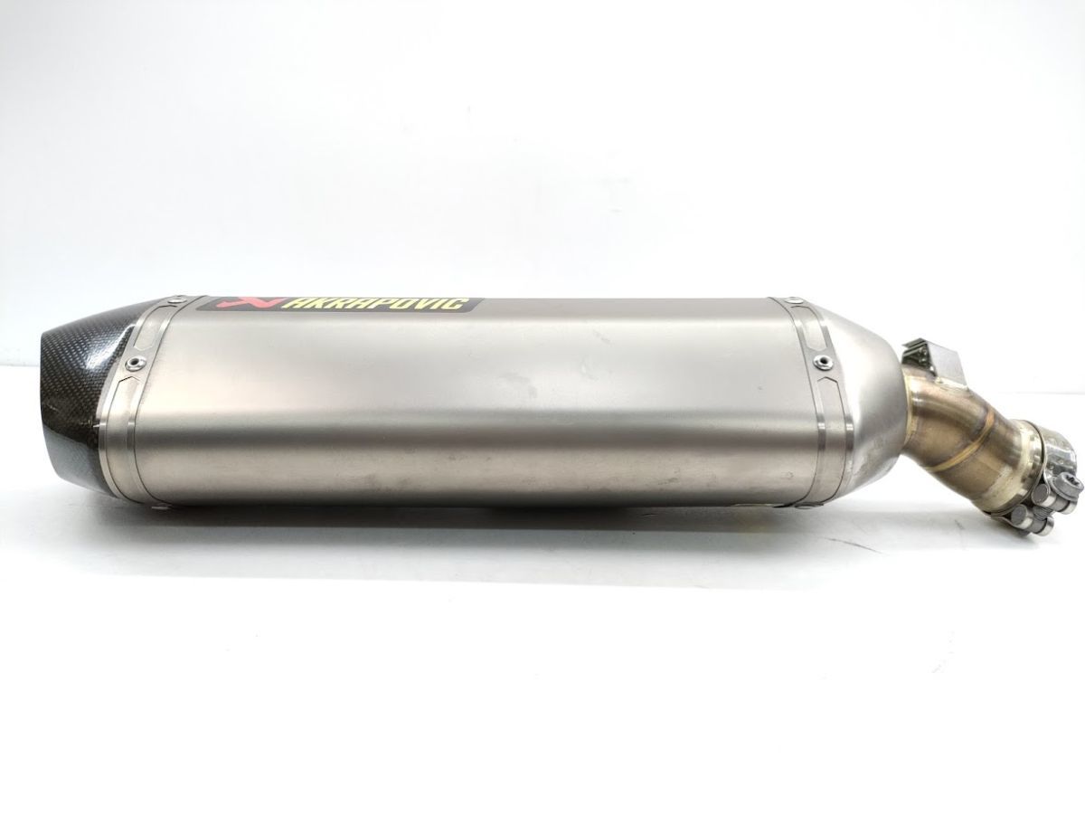 14 アクラポヴィッチ ニンジャ 250 400 スリップオン チタン マフラー ガスケット付 S K4SO5 HRTJPA JMCA認定 EX250P Ninja AKRAPOVIC◆_画像5