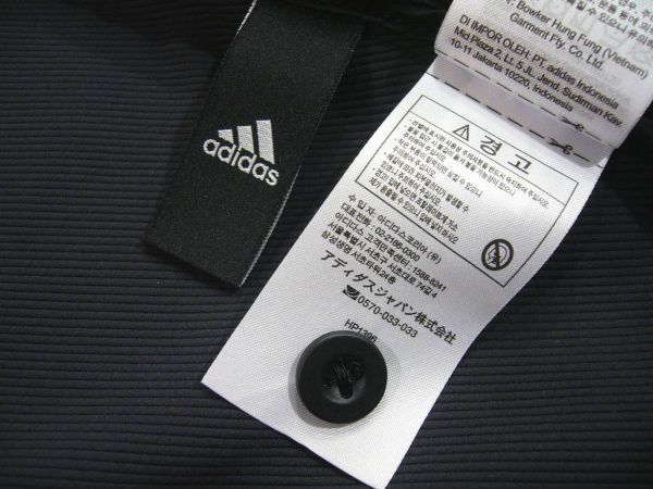 新品 秋冬 ★ アディダス　ストレッチ テーラードジャケット　XL　黒 ブラック　カジュアル ジャケット ゴルフにも◎ adidas_画像6