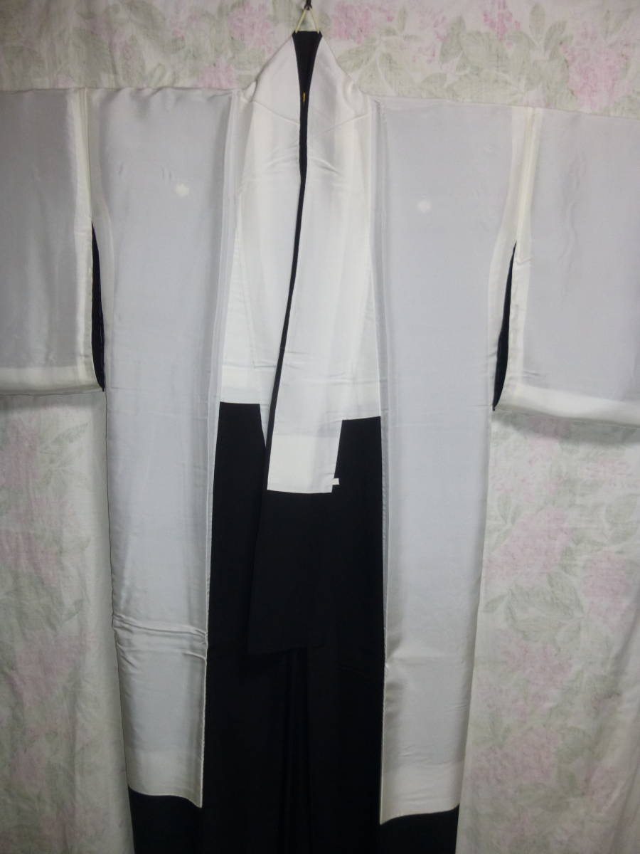 喪服袷　夏冬用帯　長襦袢　4点セット　未使用保管品_画像6