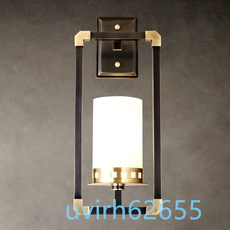 高級感満載！最新デザイン　純銅製　ブラケットライト 直結タイプ 壁掛け照明 玄関 レストランLED壁掛け灯