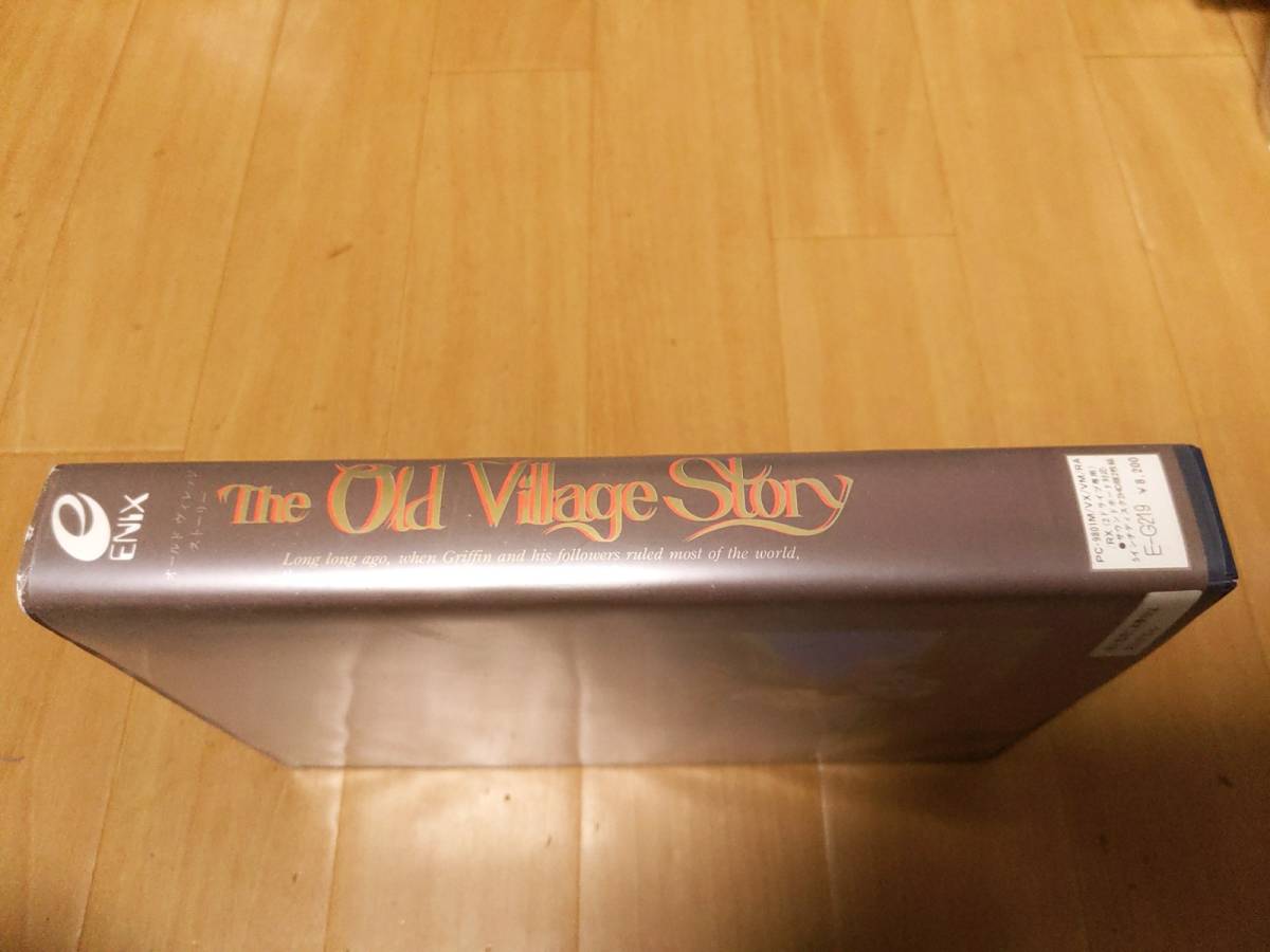 PC-9801 ソフト The Old Village Story ザ オールド ヴィレッジ ストーリー 箱付き_画像3