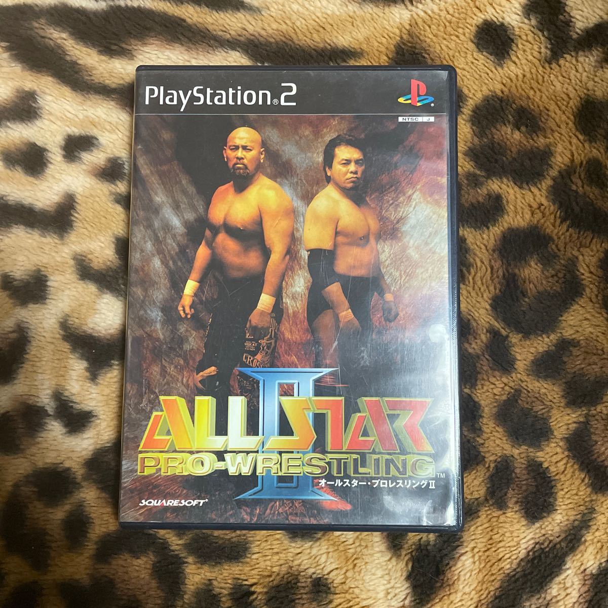 PS2 オールスタープロレスリングⅡ 箱説付き　起動確認済み　同梱発送歓迎です。_画像1